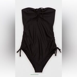 Black One-Piece Swimsuit